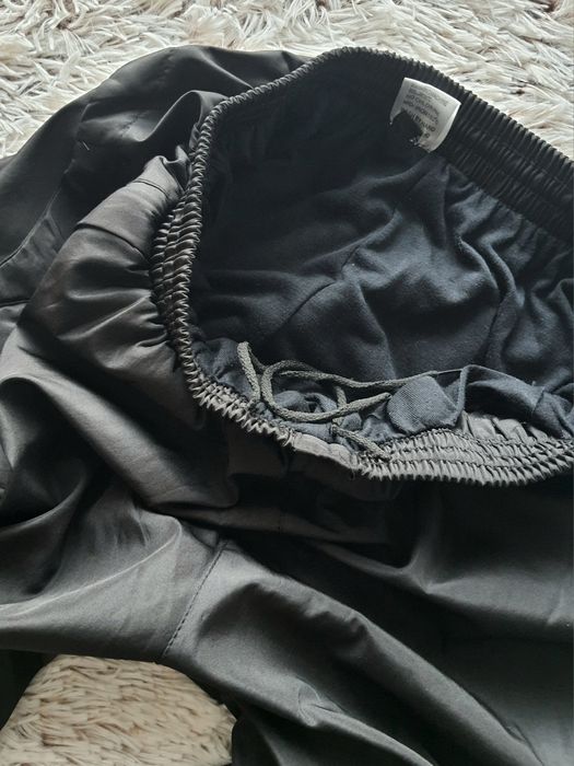 Męskie spodnie ocieplane, ortalionowe