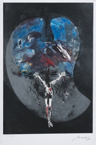 Serigrafia - Artur Bual (assinada)