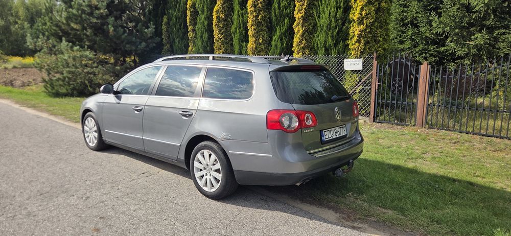 VW Volkswagen Passat b6 2.0 TDI 140KM BMP 8V, kombi, hak
