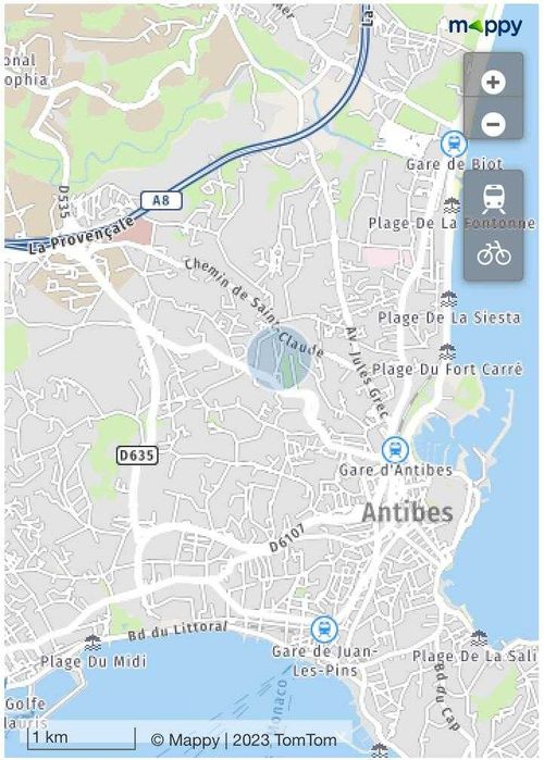 Продам квартиру на Лазурному березі Франції Антиб Франция