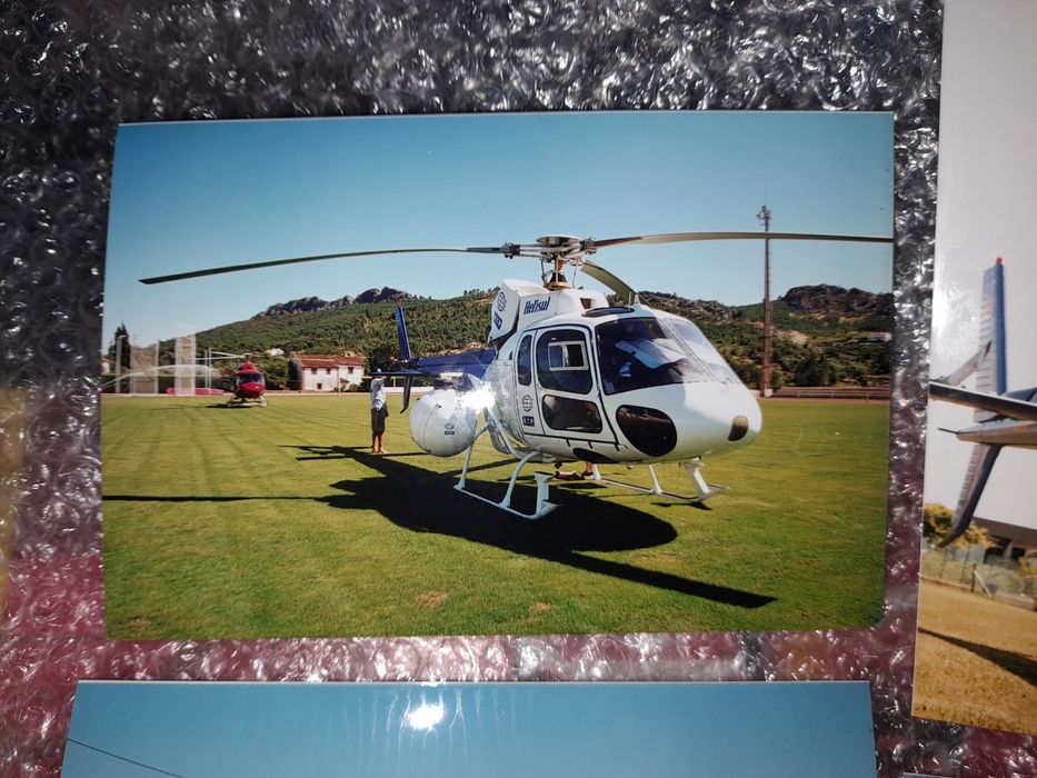 Esfera para câmera usada no helicóptero