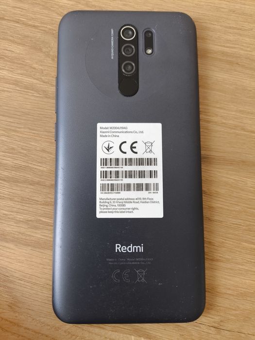 Smartfon Xiaomi Redmi 9 64GB uszkodzony