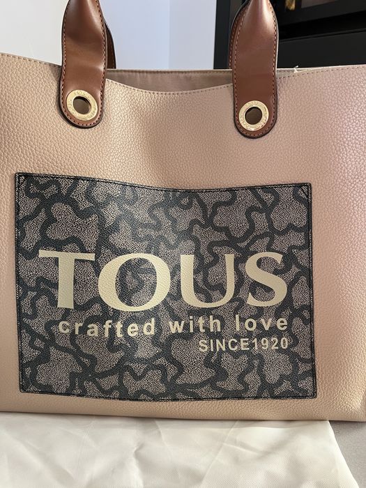 Torebka TOUS Amaya brązowo-beżowa
