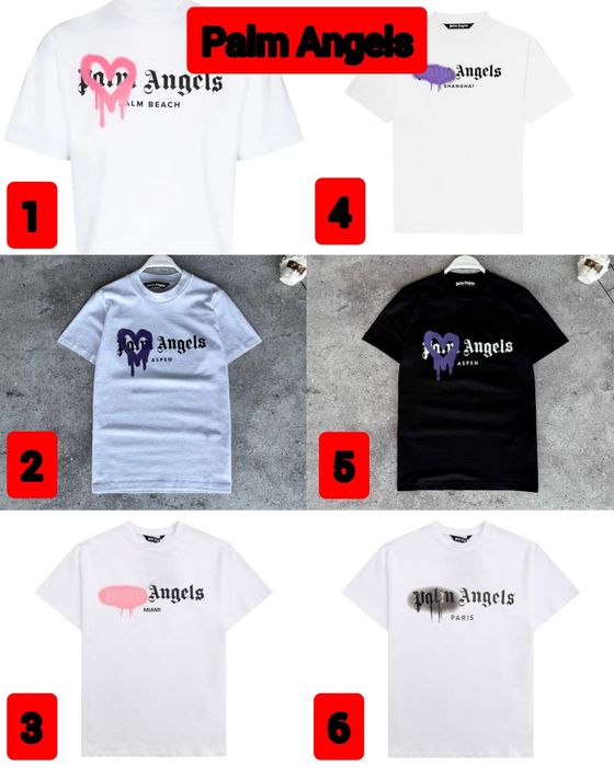 БЕЗ ПЕРЕДОПЛАТ ‼️ Футболки Palm Angels , Anti Social Club , Human Made