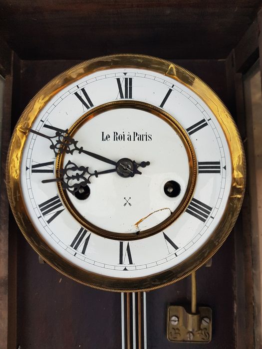 Часы с получасовым боем HAU, Германия
Состояние рабочее.