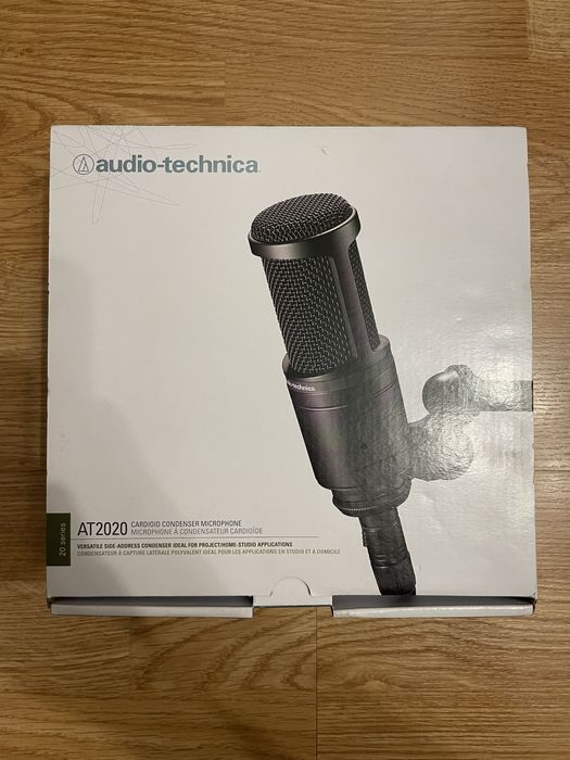 Студійний мікрофон Audio-Technica AT2020 в гарному стані