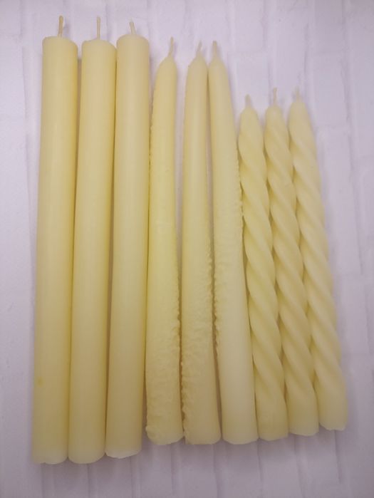 Натуральні бджолині воскові свічі