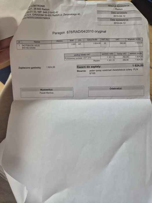 Laptop ASUS K51AE-SX059