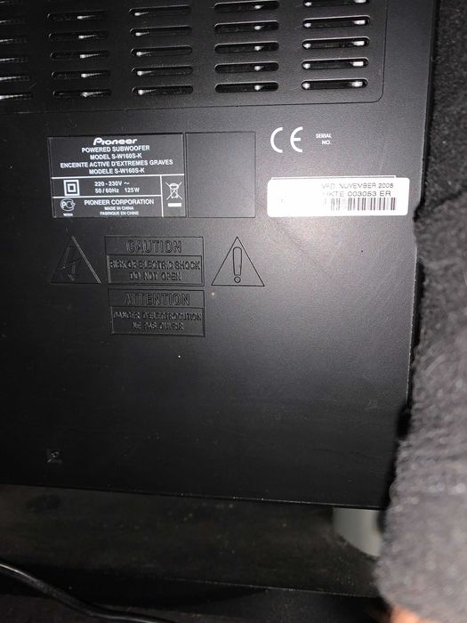 Home cinema 5.1 Pioneer completo – receiver VSX-919AH + Blu-ray + colunas