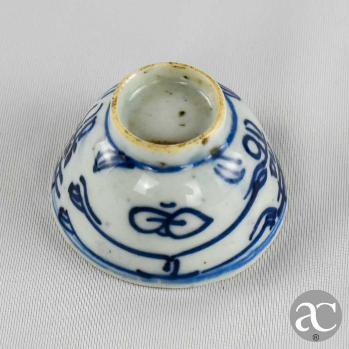 Taça porcelana da China, dinastia Qing, símbolo de dupla felicidade n2