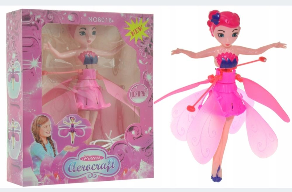 Latająca lalka sterującą dłonią