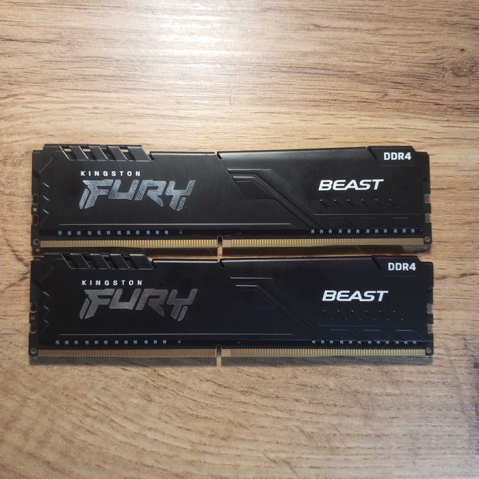 Kingston Fury Beast DDR4 2x8Gb 3200 МГц
