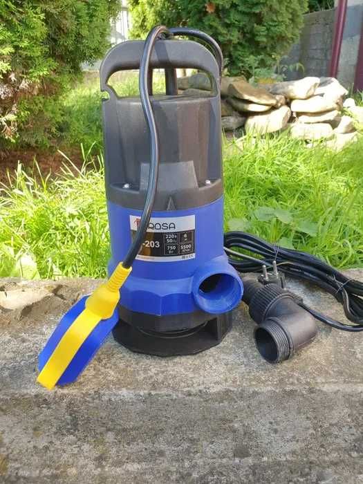 Насос 750W фекальный дренажный для в выгребных ям - ТІЛЬКИ ДОСТАВКА !!