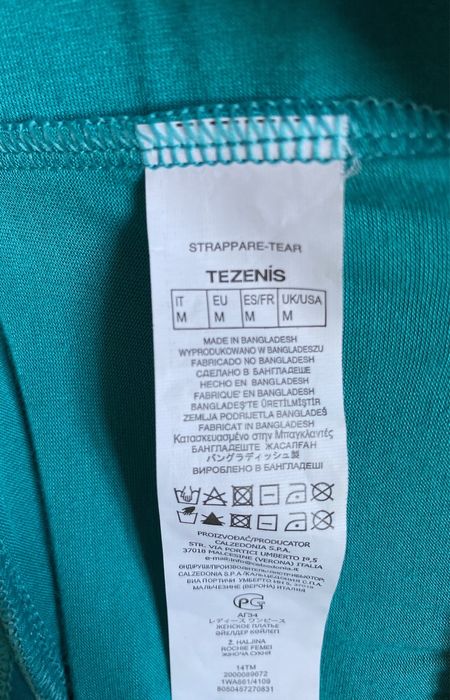 Vestido Tezenis azul turquesa