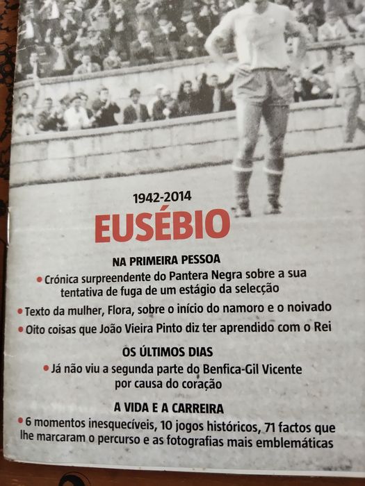 Revista Sábado especial Eusébio
