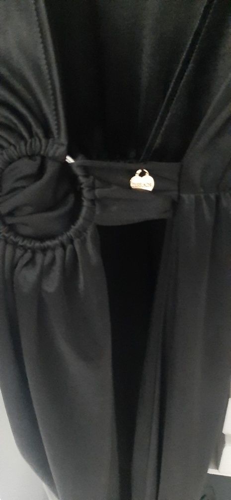 Vestido lind ssimo marca Ferrache novo Cust ias Le a Do Balio E
