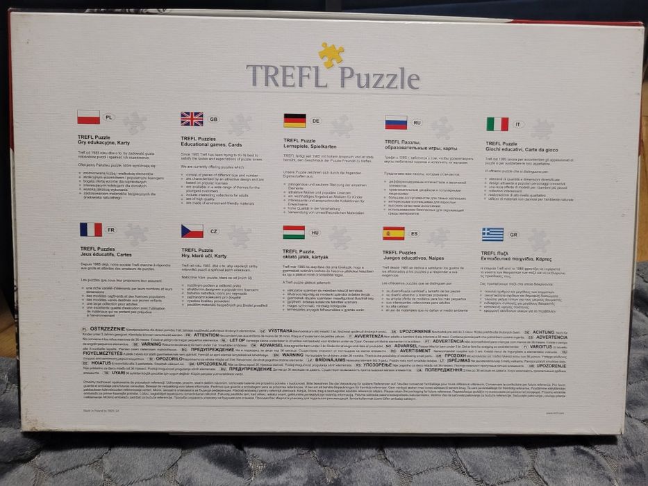 Puzzle Paryż 1000