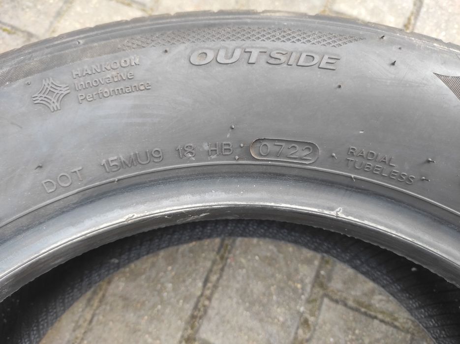 Opony letnie 215/60 r16 Hankook 2022 rok