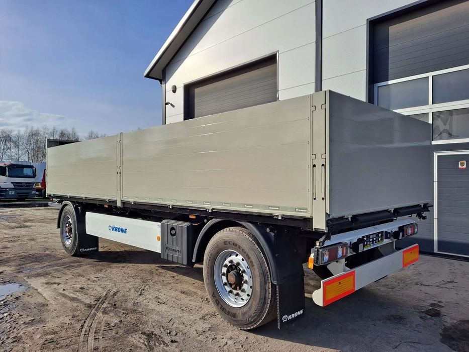 Krone Przyczepa KRONE Budowlanka  Przyczepa KRONE Budowlanka rok 2012 dł 7m burty 1,02m