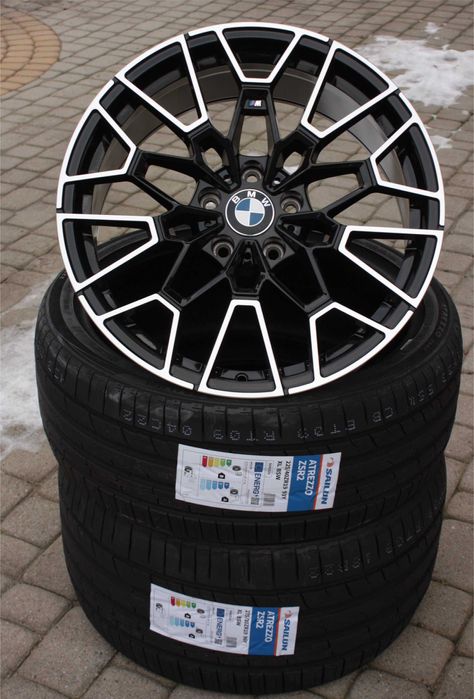 Kompletne koła 19 5x120 BMW E60 E61 F90 F91 X3 X4 & E66 E65 E66 530D