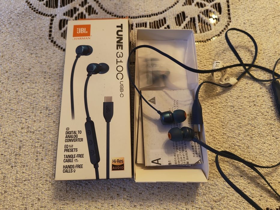 Słuchawki JBL TUNE310C USB-C