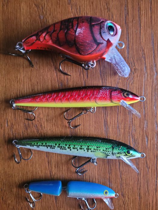 Woblery Rapala BX Mild Brat 6 cm. Husky 10 cm. 2 szt. Jointed 7 cm.