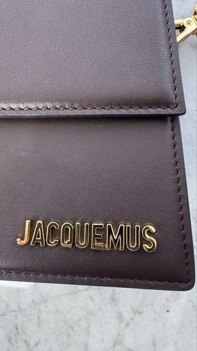 Сумка jacquemus коричневая