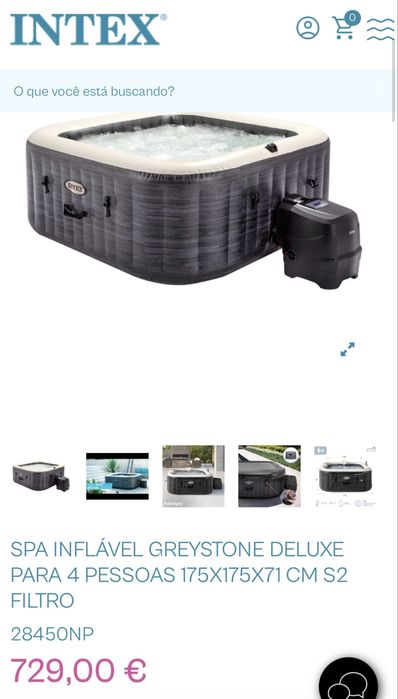 Jacuzzi novo  Intex