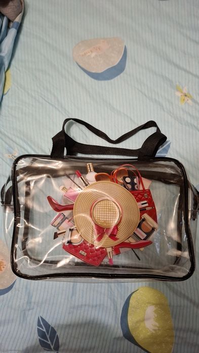 Сумка клатч басейн море косметичка