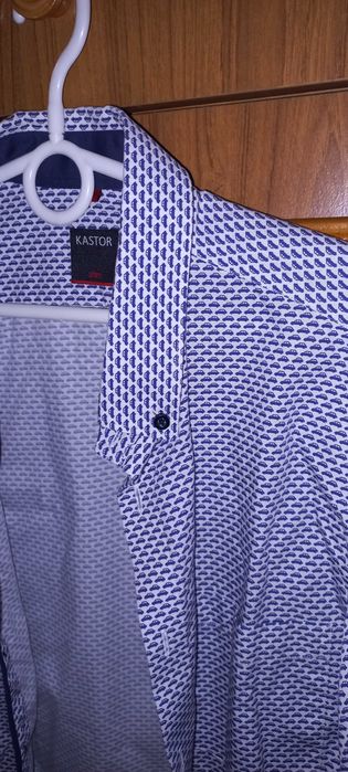 koszula chłopięca/męska KASTOR rozm. 176/182 stan b. dobry