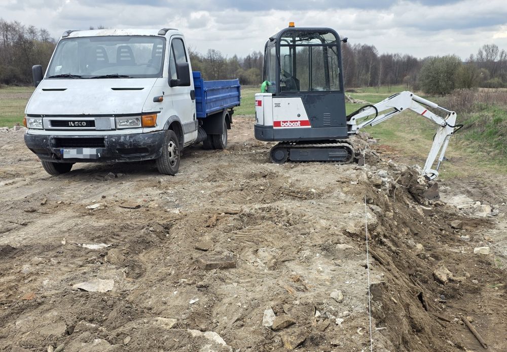 Usługi Minikoparka, wywrotka 3.5 t