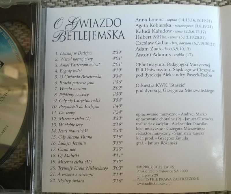 3CD Złote Płyty Radio Katowice Kolędy Verdi Nabucco Kałudow NOWE