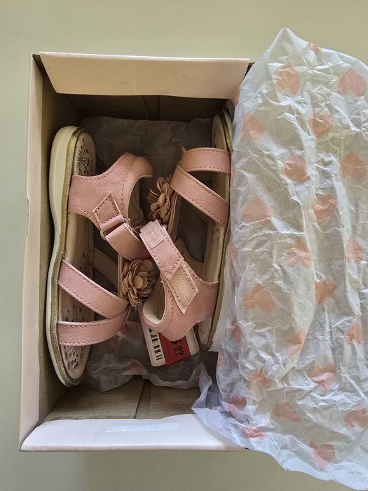 Sandałki dla dziewczynki Nelli Blu, roz. 26 - NOWE!