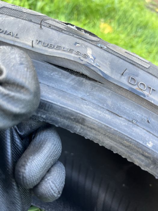 Шина під ремонт 225/50/R17 Kapsen Headking S2000