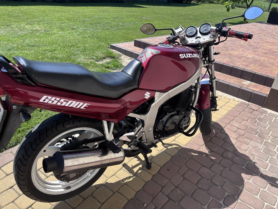 Suzuki. Gs 500e a2 wymiana cross/quad