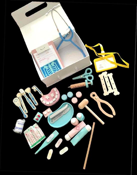 Zestaw Małego Lekarza Apteczka Walizka Doktor Zabawka