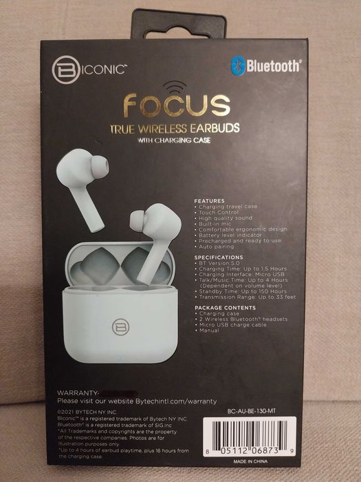 Auriculares Focus Wireless