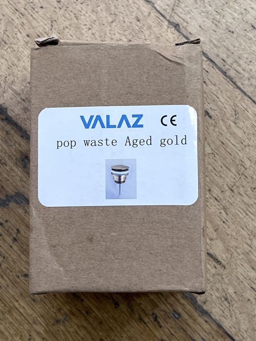 Ralo Click Pop-up Valaz – Aged Gold (Ouro Velho) – Novo