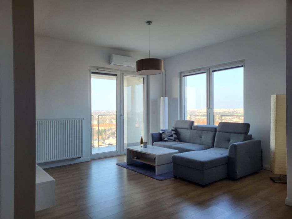 Mieszkanie dwupokojowe, 51m2, pełne wyposażenie z klimatyzacją, panorama
