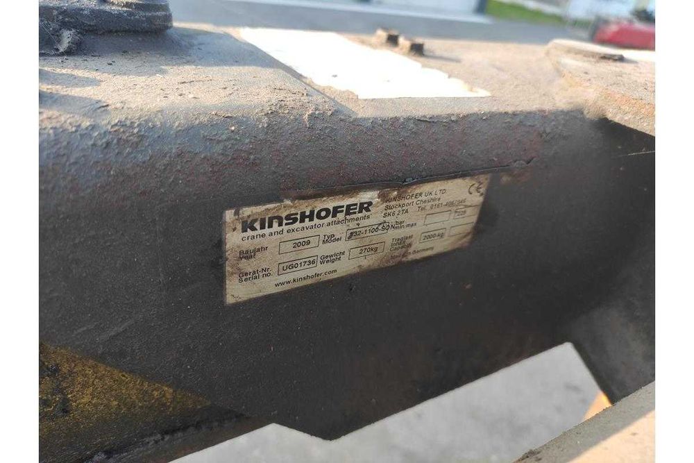 chwytak do palet kinshofer rozsuwany rotator