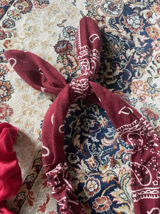 Zestaw opaska i scrunchie