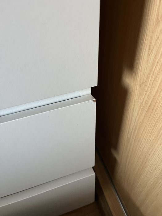 2 Comoda Malm 3 gavetas Ikea