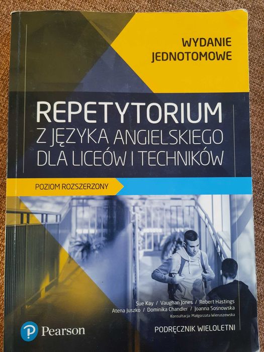 Repetytorium z języka angielskiego poziom rozszerzony Pearson Stan idealny