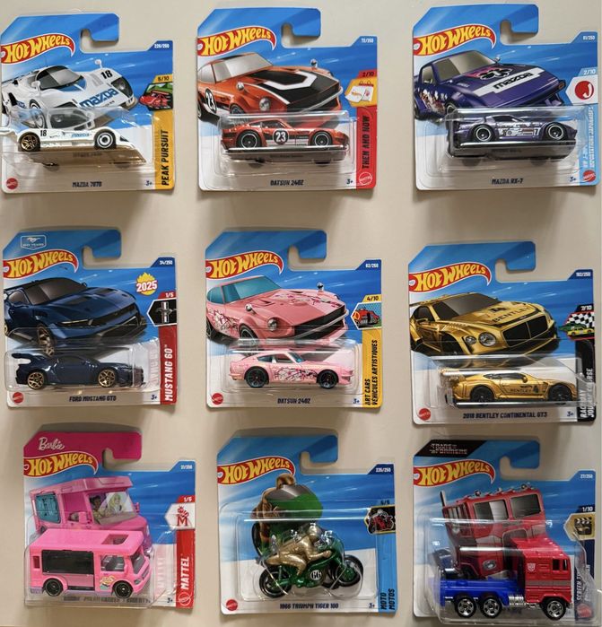 Машинки HotWheels