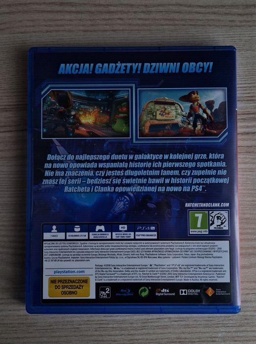 Ratchet clank ps4.