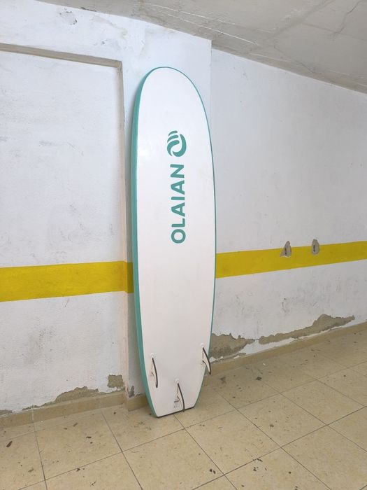 Prancha Olaian 7'5 de Surf 80L Surfboard Softboard
