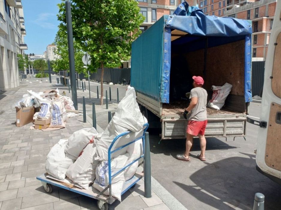 Вивезення мотлоху, будівельного сміття, гілок, вывоз мусора и хлама