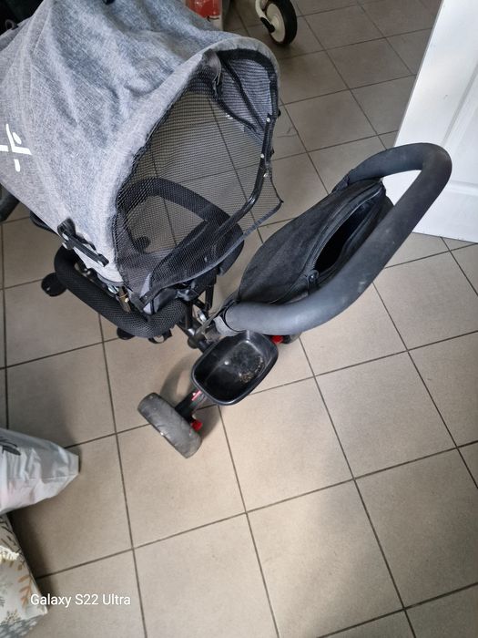 Rowerek trójkołowy pchacz wózek