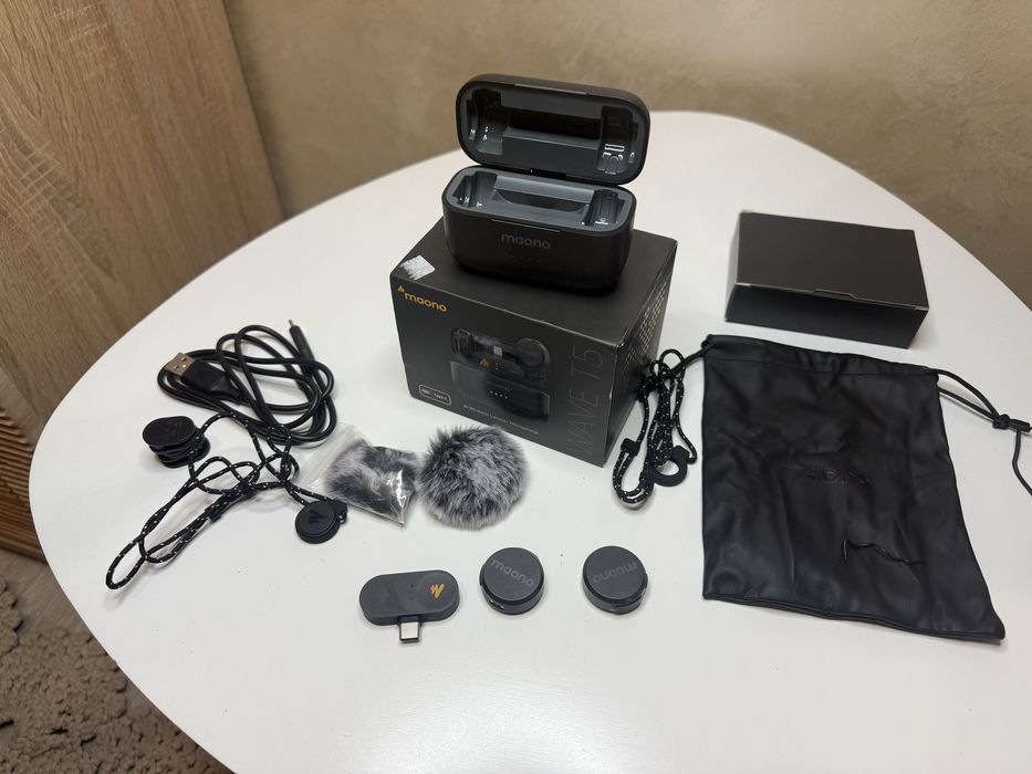 Петличка,микрофон,Maono Wave T5