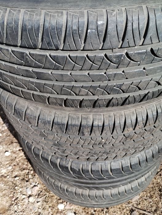 4 szt opon 195/60r15 ,stan db,bieżnik 6-6,5mm